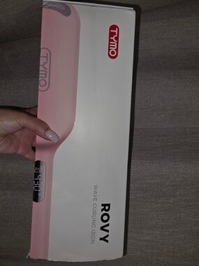 Tymo Rovy Wave Curling Iron - Pink